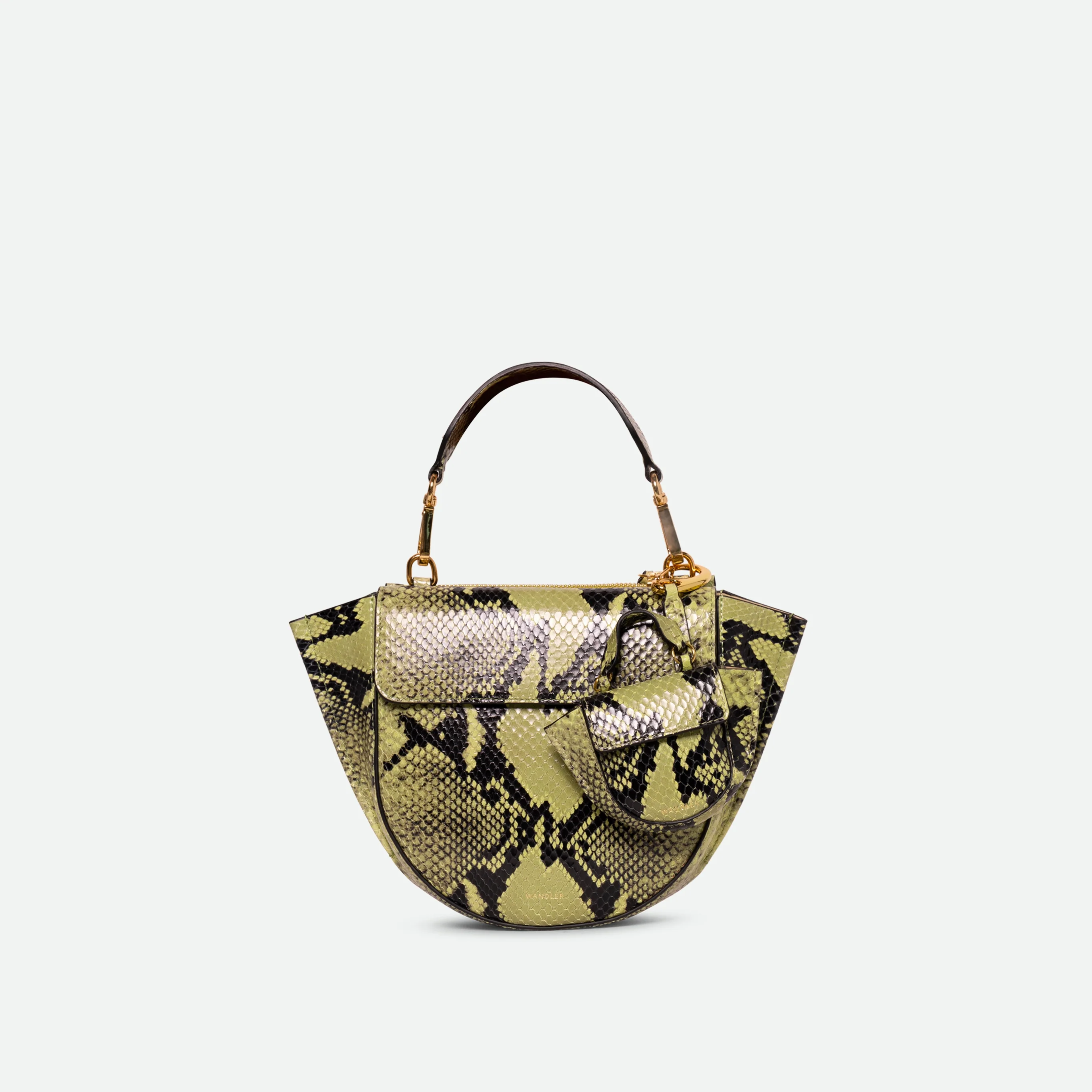 Hortensia Bag Mini - Lime Python - Image 5