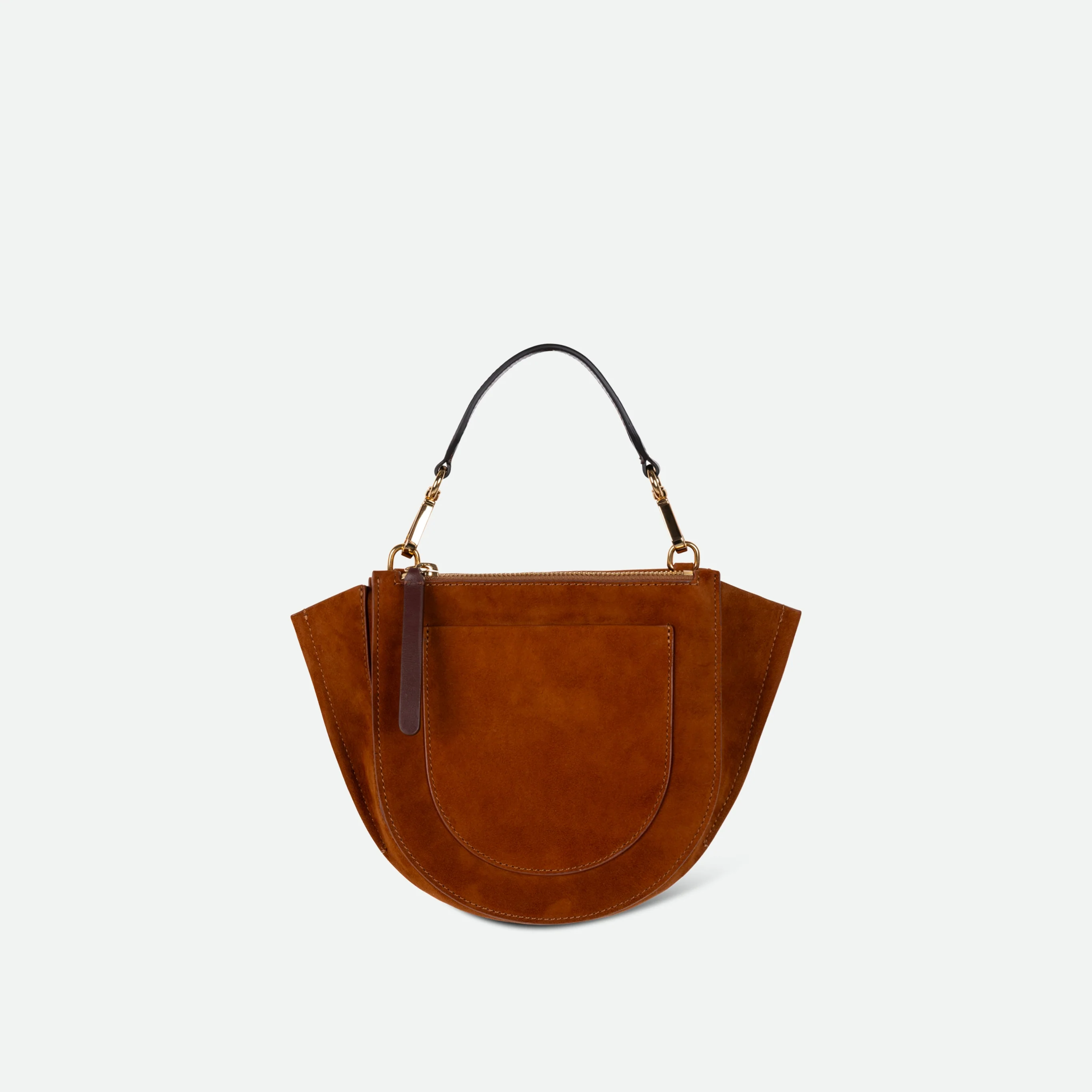 Hortensia Bag Mini - Tan Suede - Image 4