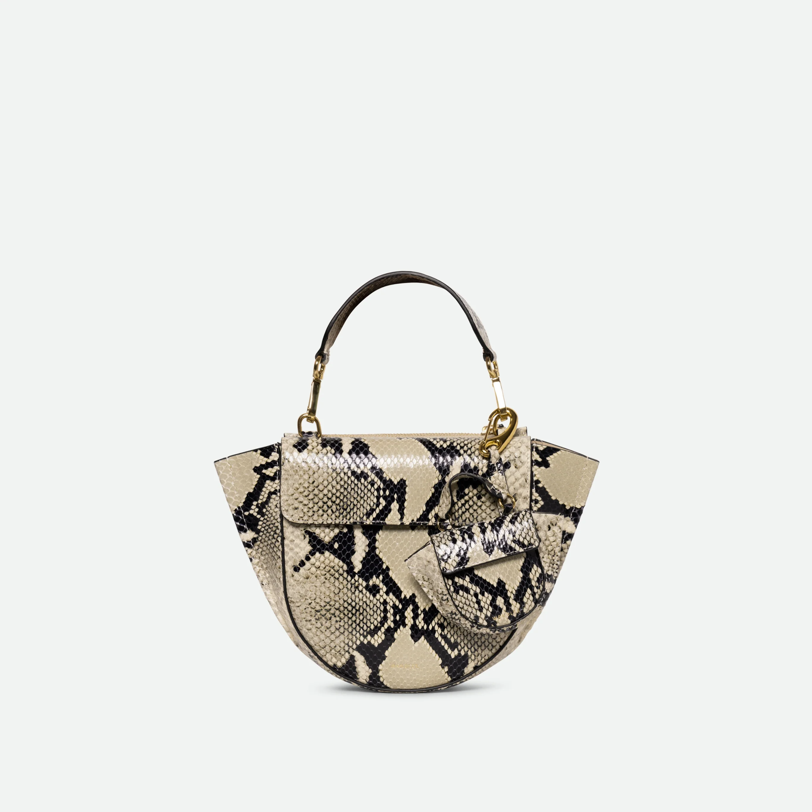 Hortensia Micro - Black / White Python - Image 2