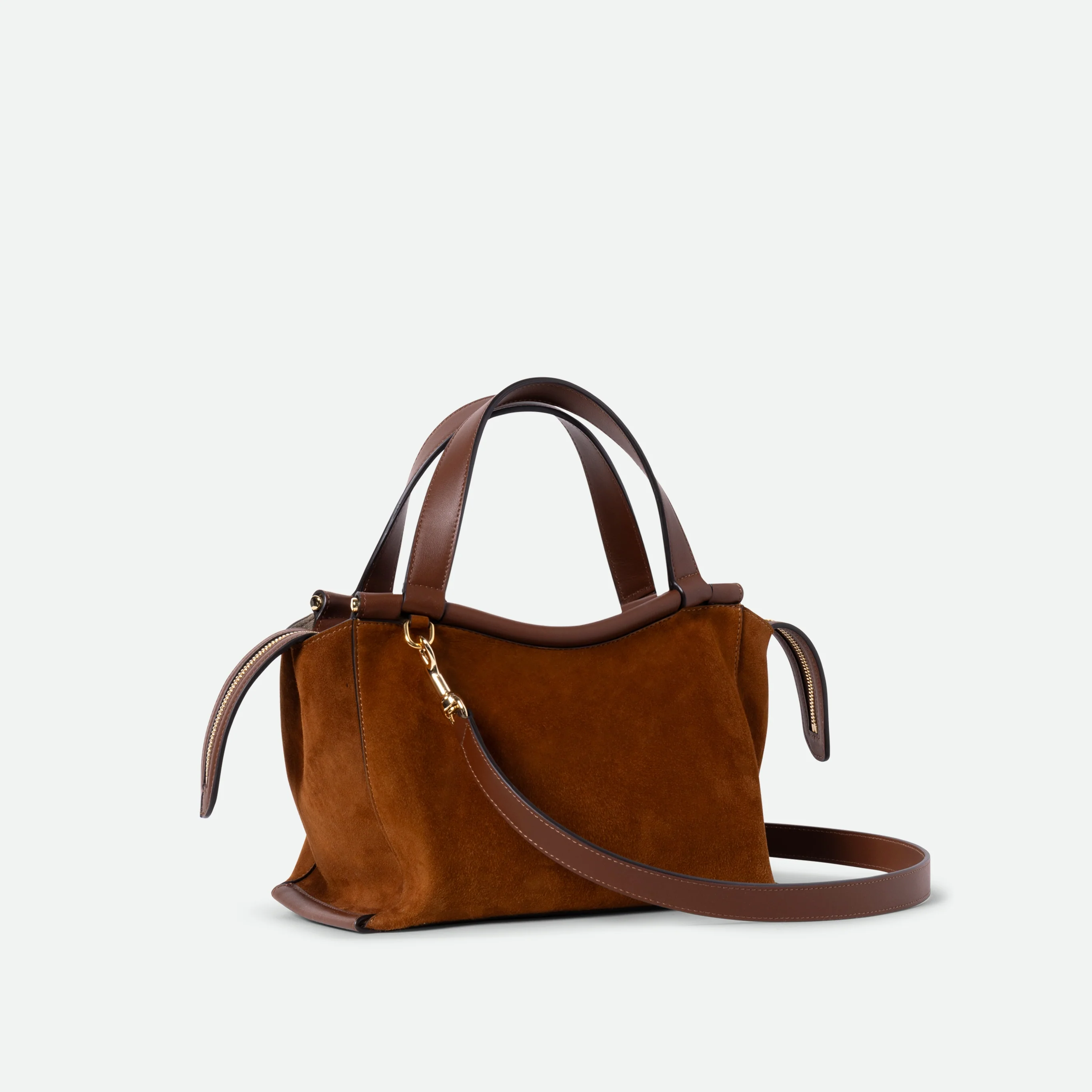 Ida Bag - Tan Suede - Image 3