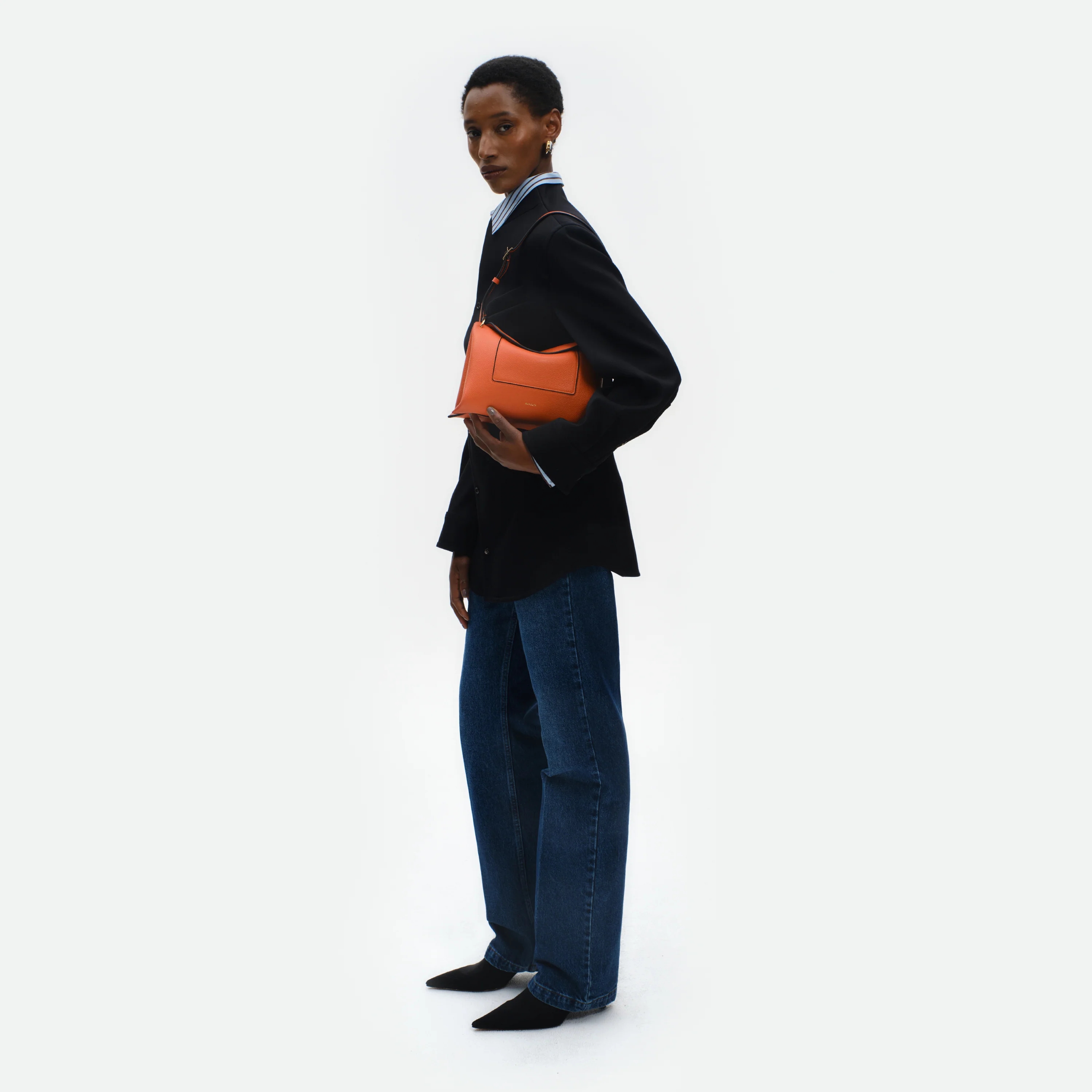 Penelope Slouch Bag - Carrot Crust - Image 8