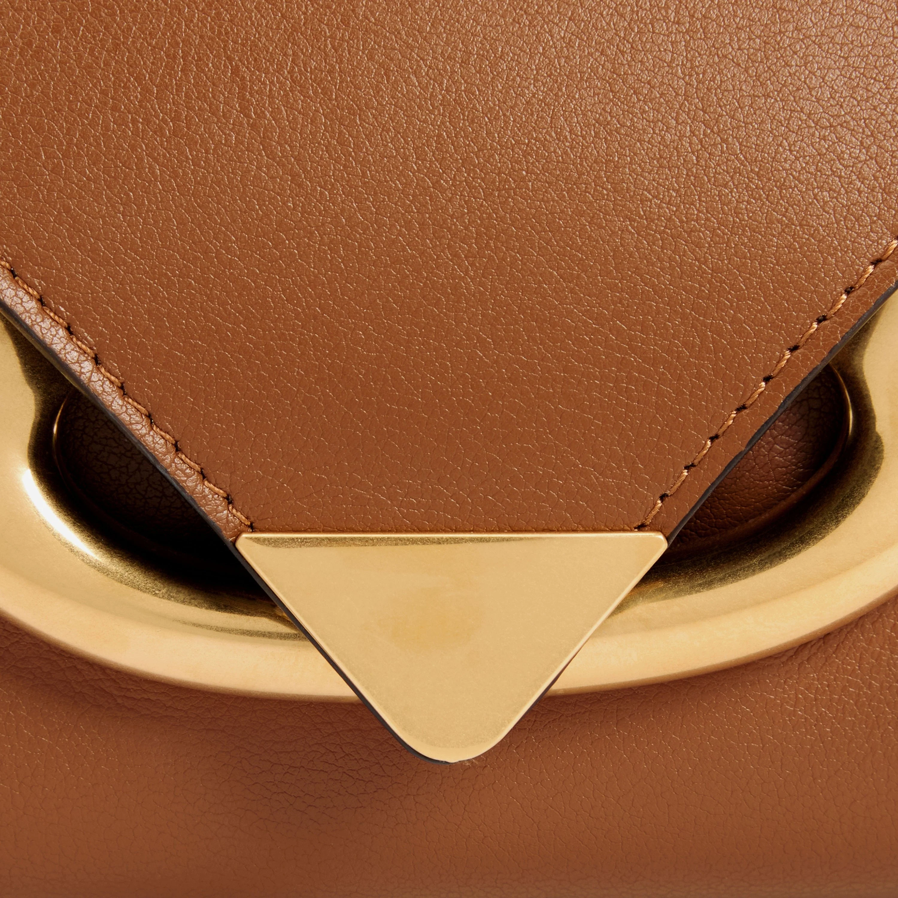 Veneto Shoulder Bag - Saddle - Image 5